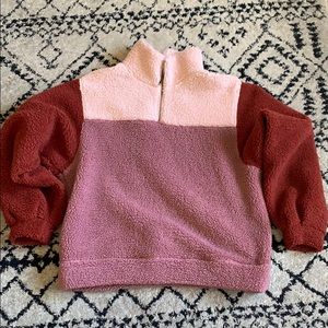 Sherpa hoodie